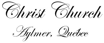Christ Church, Aylmer, Quebec